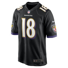 Baltimore Ravens Nike Roquan Smith  Alternate Game Jersey