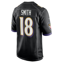 Baltimore Ravens Nike Roquan Smith  Alternate Game Jersey