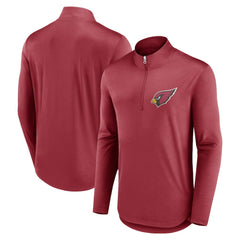 Arizona Cardinals Fanatics Quarterback Quarter-Zip Top