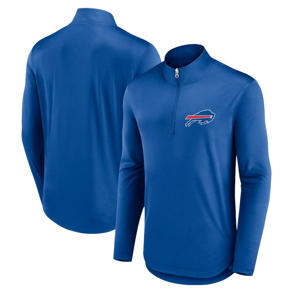 Buffalo Bills Fanatics Quarterback Quarter-Zip Top