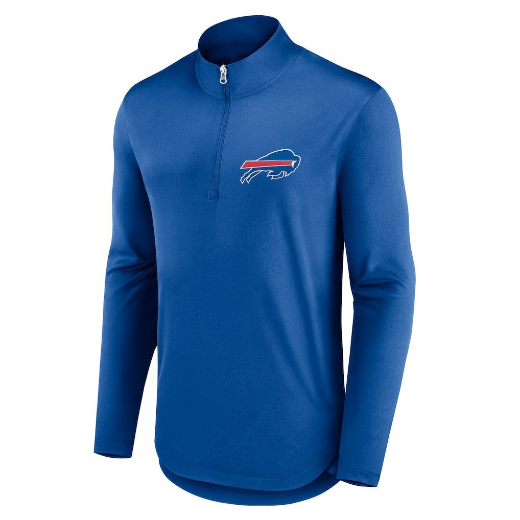Buffalo Bills Fanatics Quarterback Quarter-Zip Top