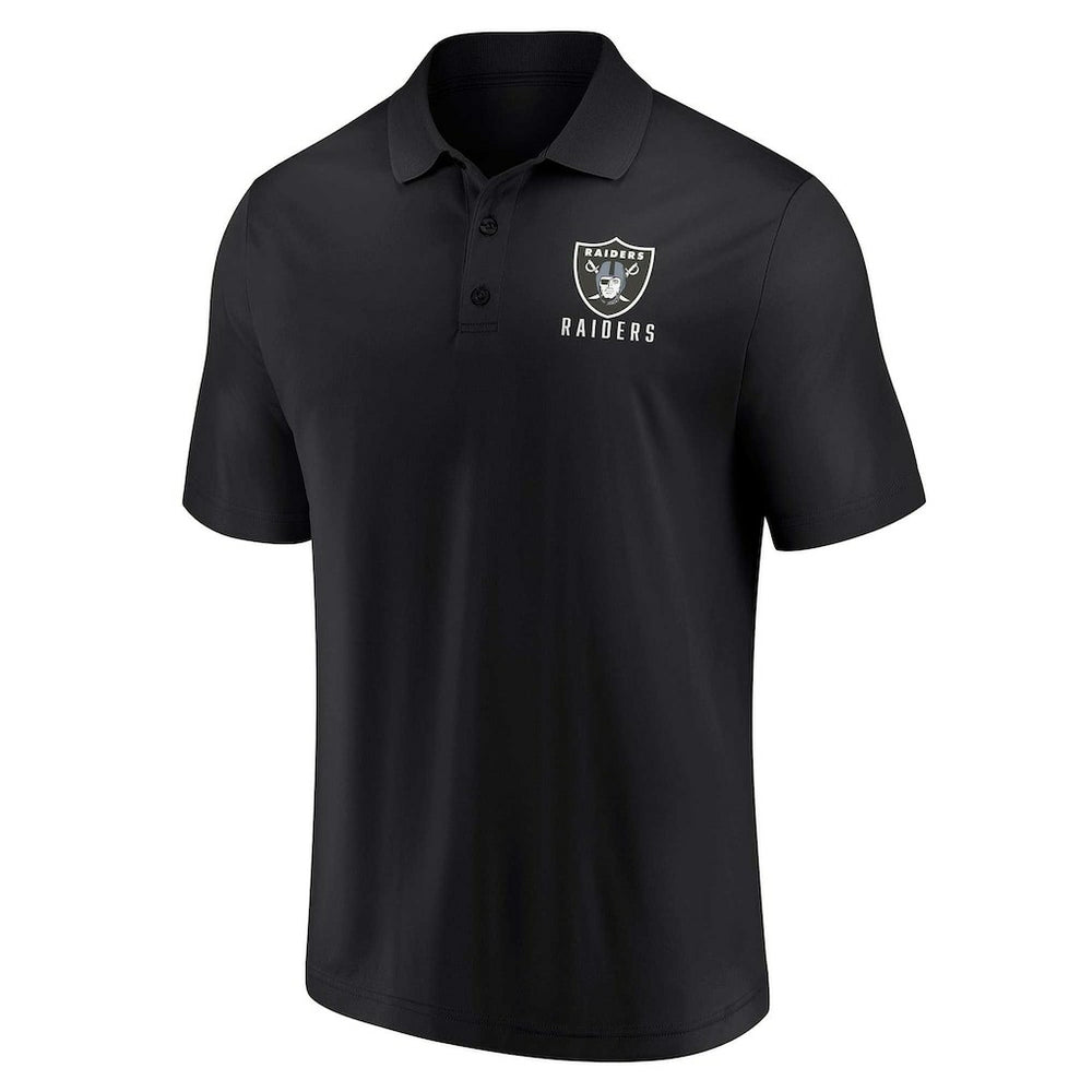Las Vegas Raiders Fanatics Lockup Two-Pack Polo Set