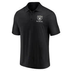 Las Vegas Raiders Fanatics Lockup Two-Pack Polo Set