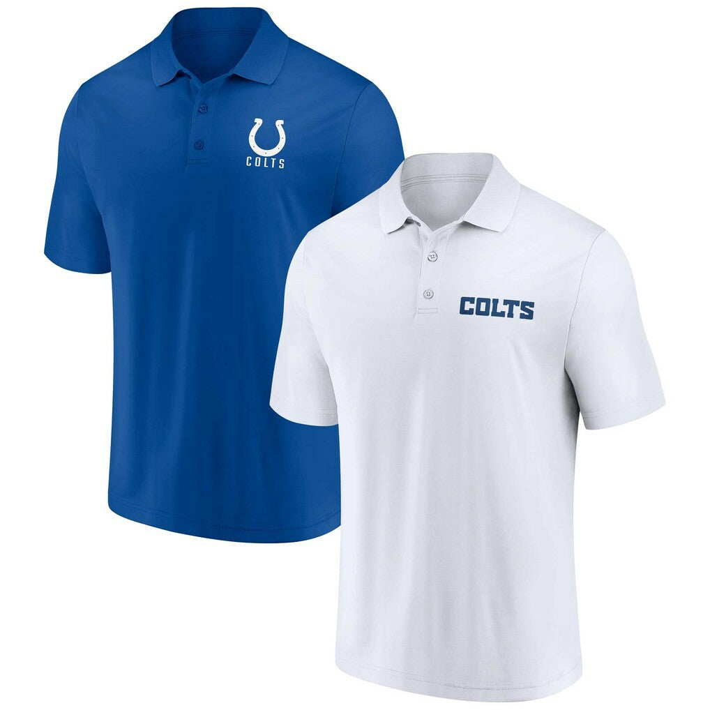 Indianapolis Colts Fanatics Lockup Two-Pack Polo Set