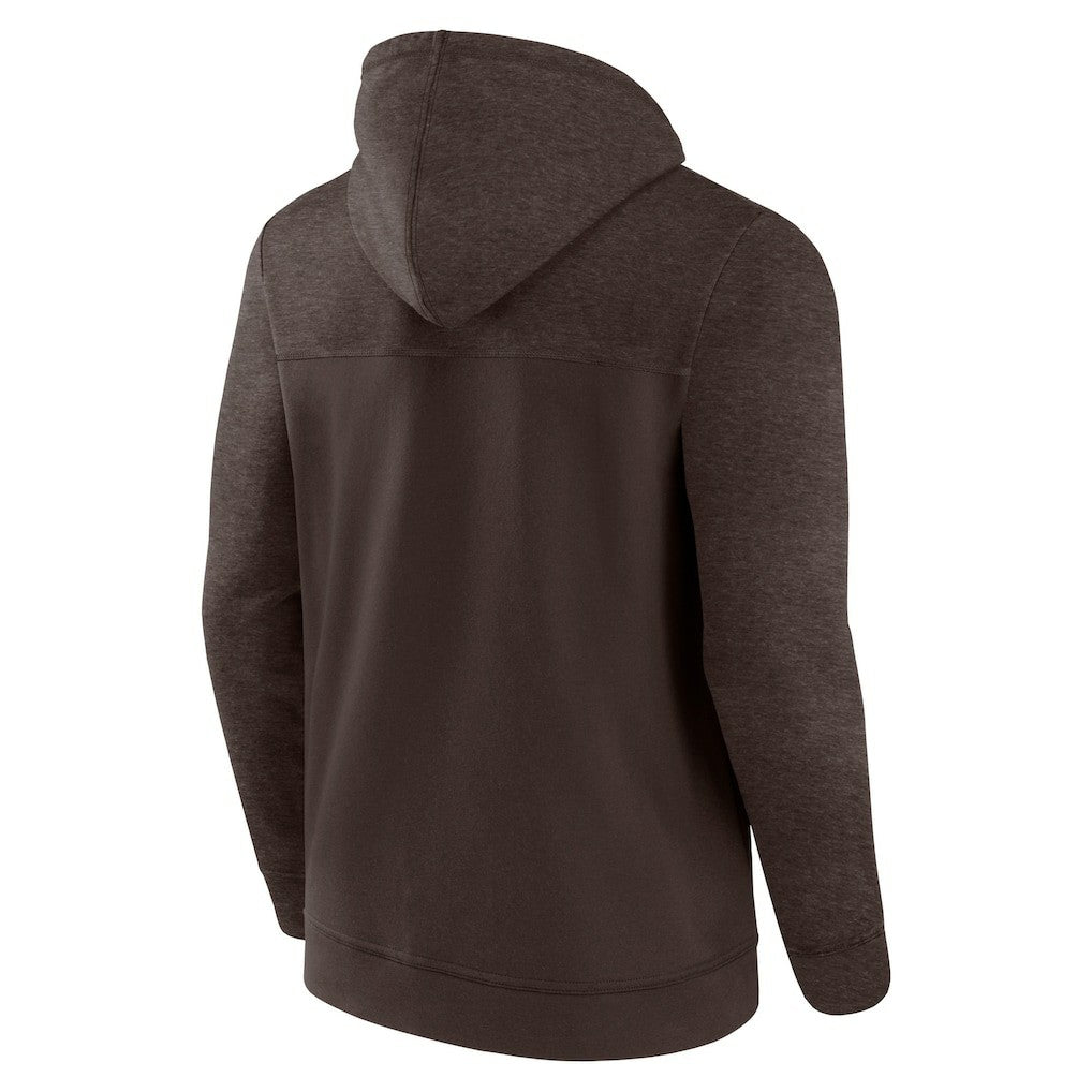 Cleveland Browns Fanatics Offensive Lineup Hoodie Full-Zip Hoodie