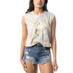 Chicago White Sox The Wild Collective Women's Washed Muscle Tank Top | MLB Near me