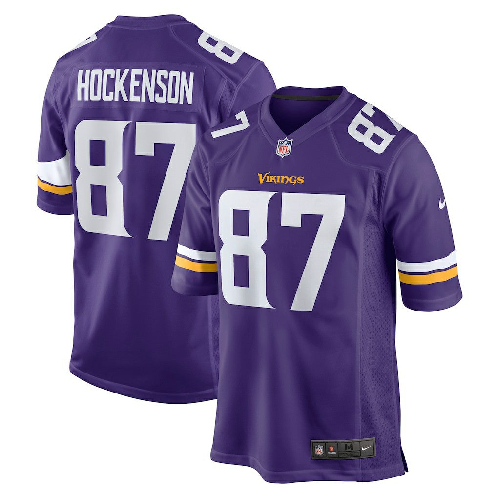 Minnesota Vikings Nike T.J. Hockenson  Game Player Jersey