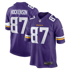Minnesota Vikings Nike T.J. Hockenson  Game Player Jersey