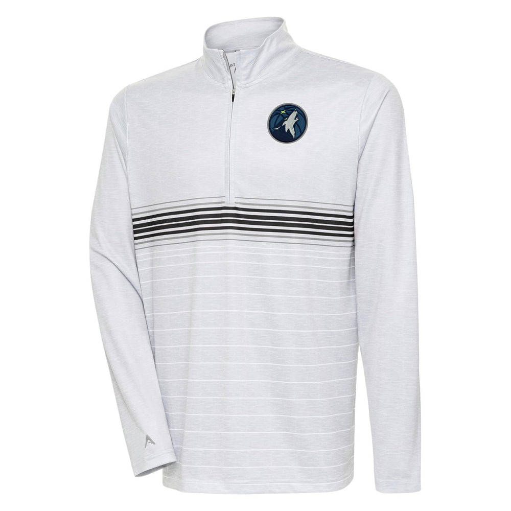 Minnesota Timberwolves Antigua Bullseye Quarter-Zip Pullover Top Outlet