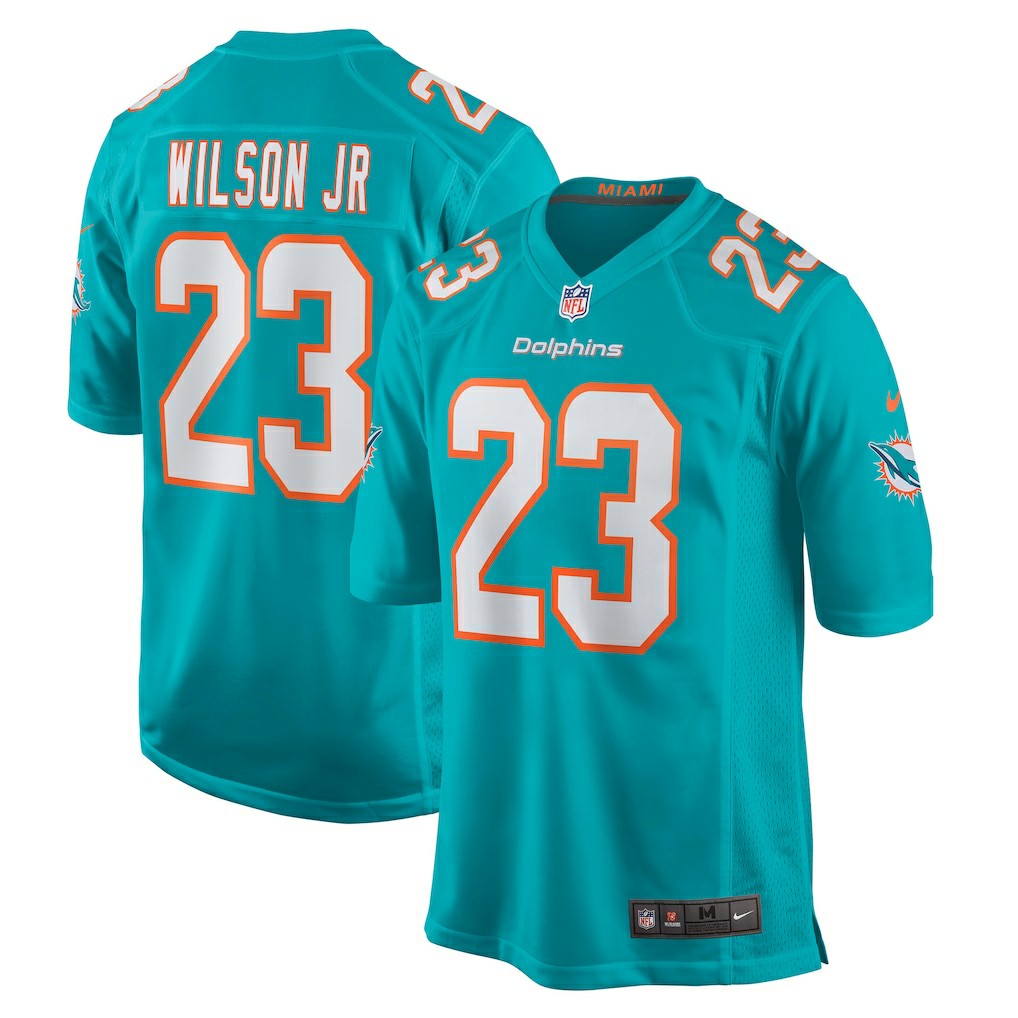 Miami Dolphins Nike Jeff Wilson Jr.  Game Player Jersey
