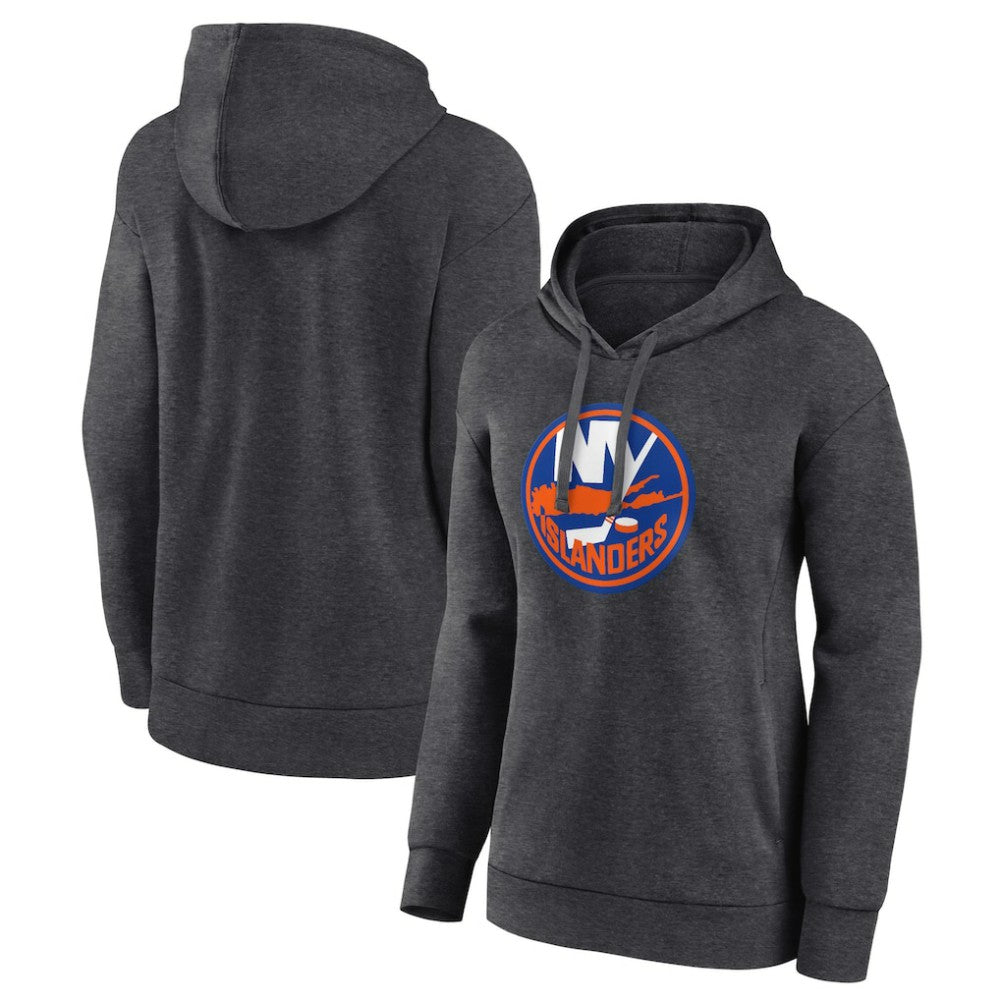 New York Islanders Women's Primary Logo Pullover Hoodie Sale