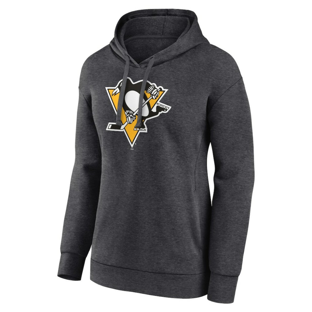 Pittsburgh Penguins Women's Primary Logo Pullover Hoodie Outlet