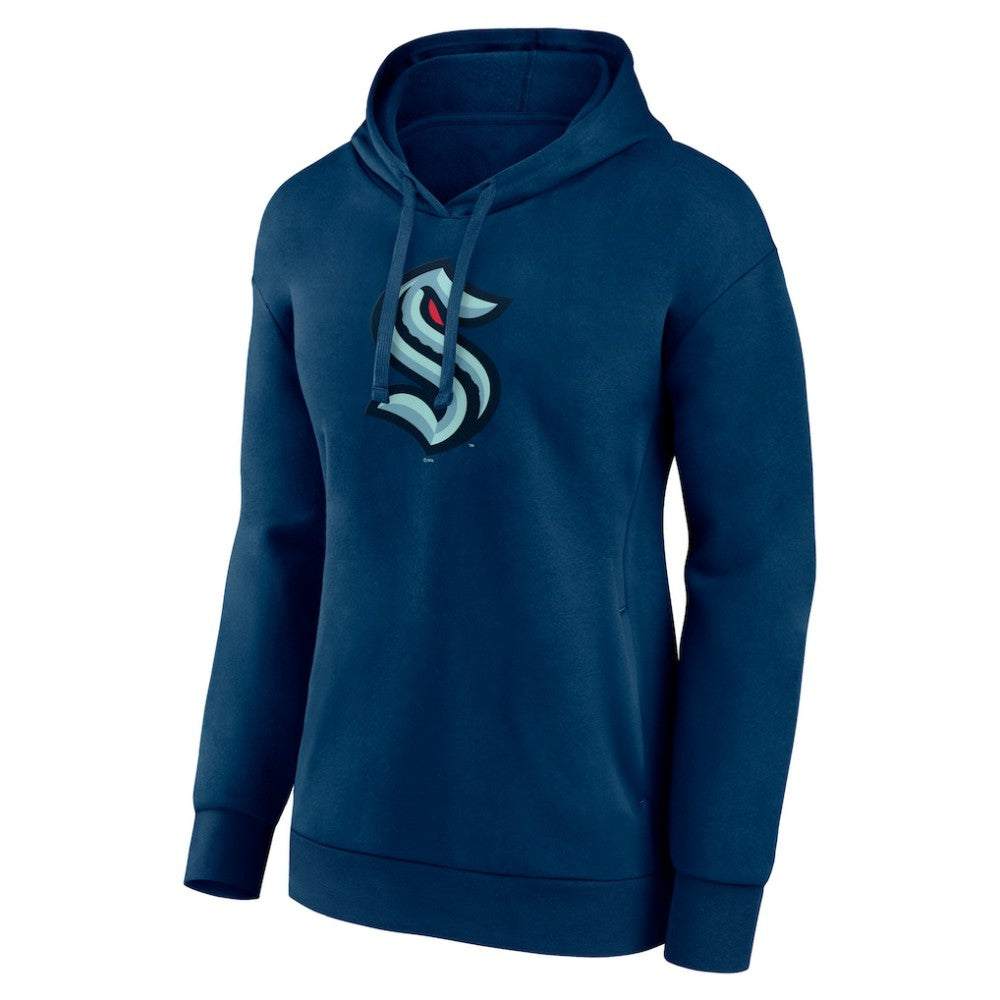 Seattle Kraken Women's Primary Logo Pullover Hoodie Discount