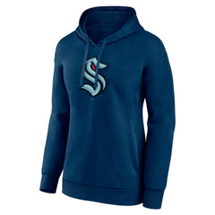 Seattle Kraken Women's Primary Logo Pullover Hoodie Discount
