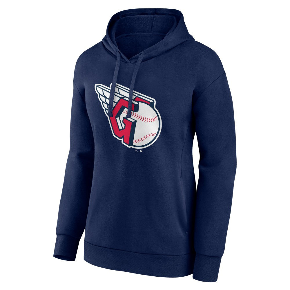 Cleveland Guardians Women's Core Logo Pullover Hoodie | MLB Shop