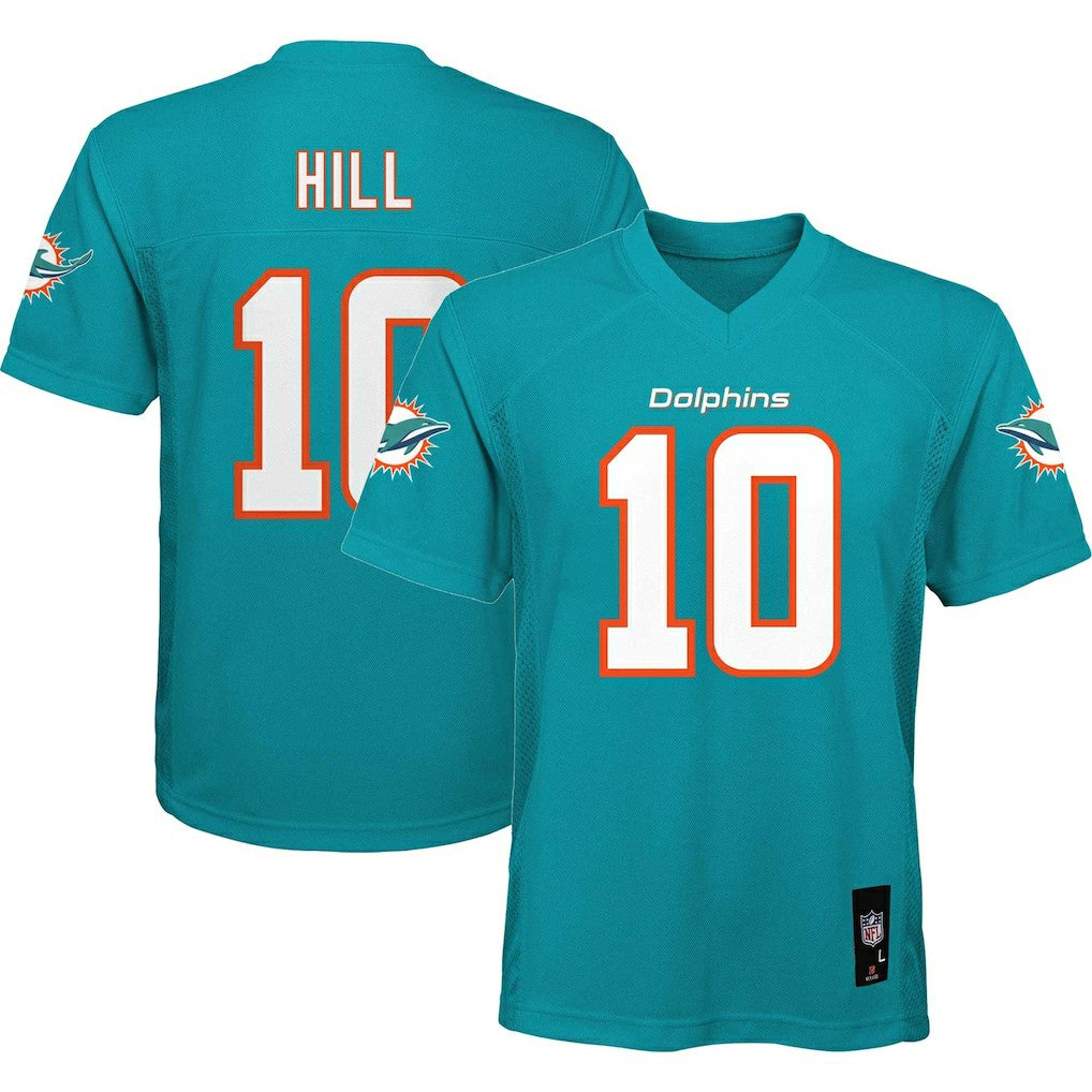 Miami Dolphins  Tyreek Hill  Youth Replica Player Jersey