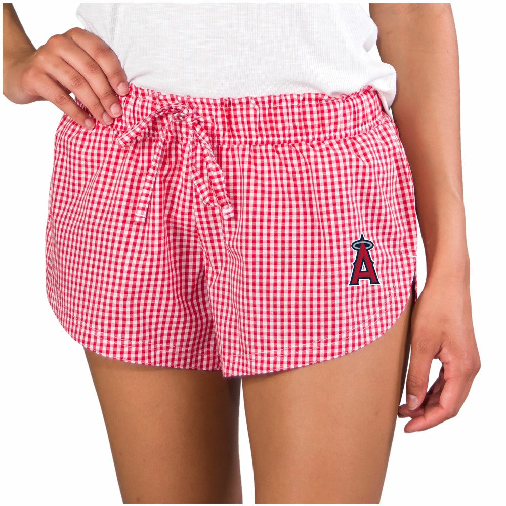 Los Angeles Angels Concepts Sport Women's Tradition Woven Shorts | MLB Shop