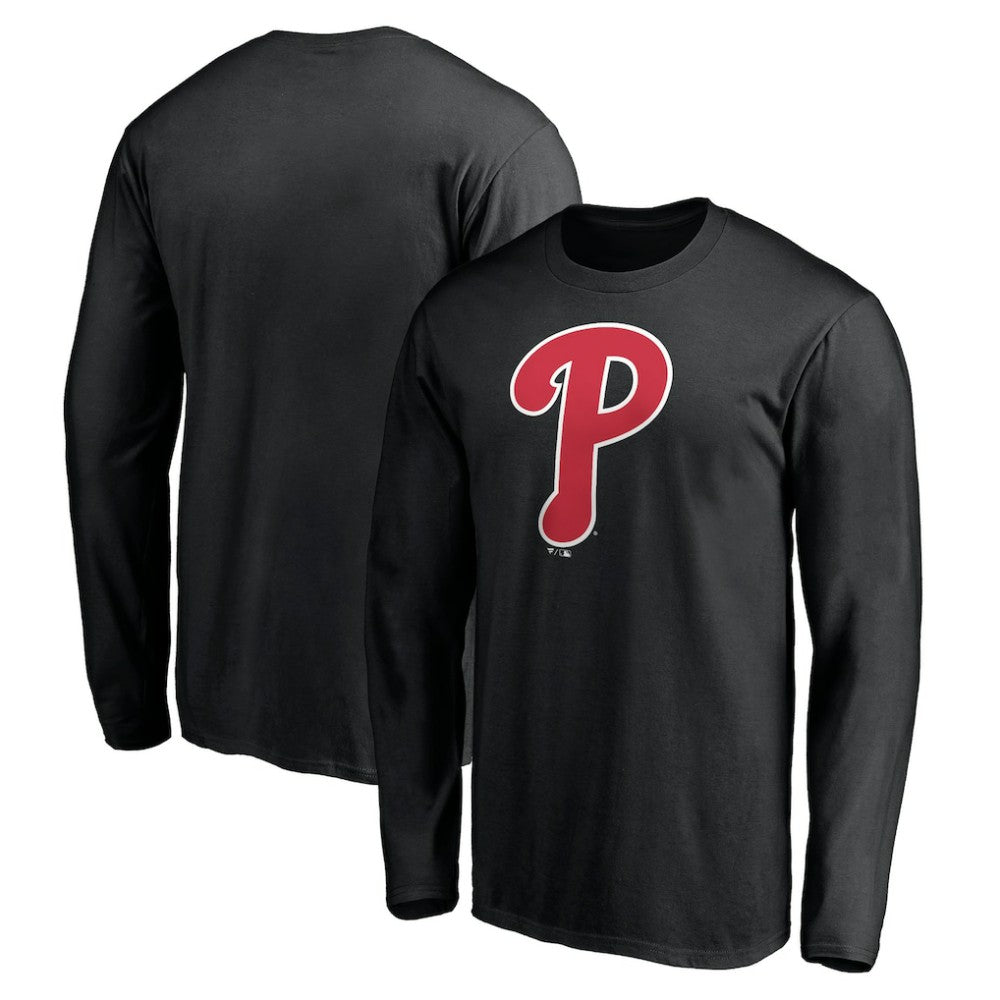 Philadelphia Phillies Official Team Logo Long Sleeve T-Shirt | MLB Discount