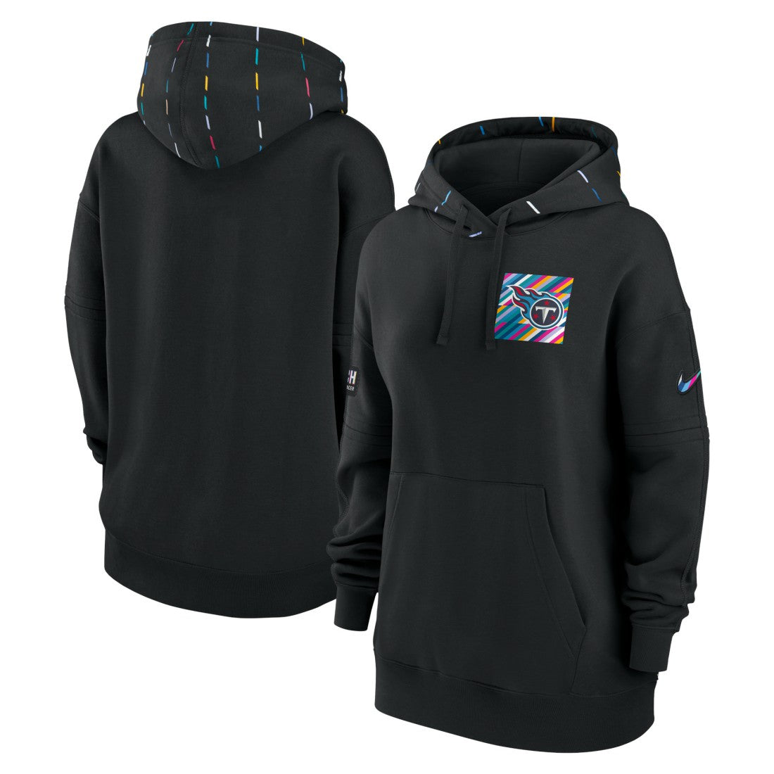 Tennessee Titans Nike Women's 2023 NFL Crucial Catch Club Pullover Hoodie