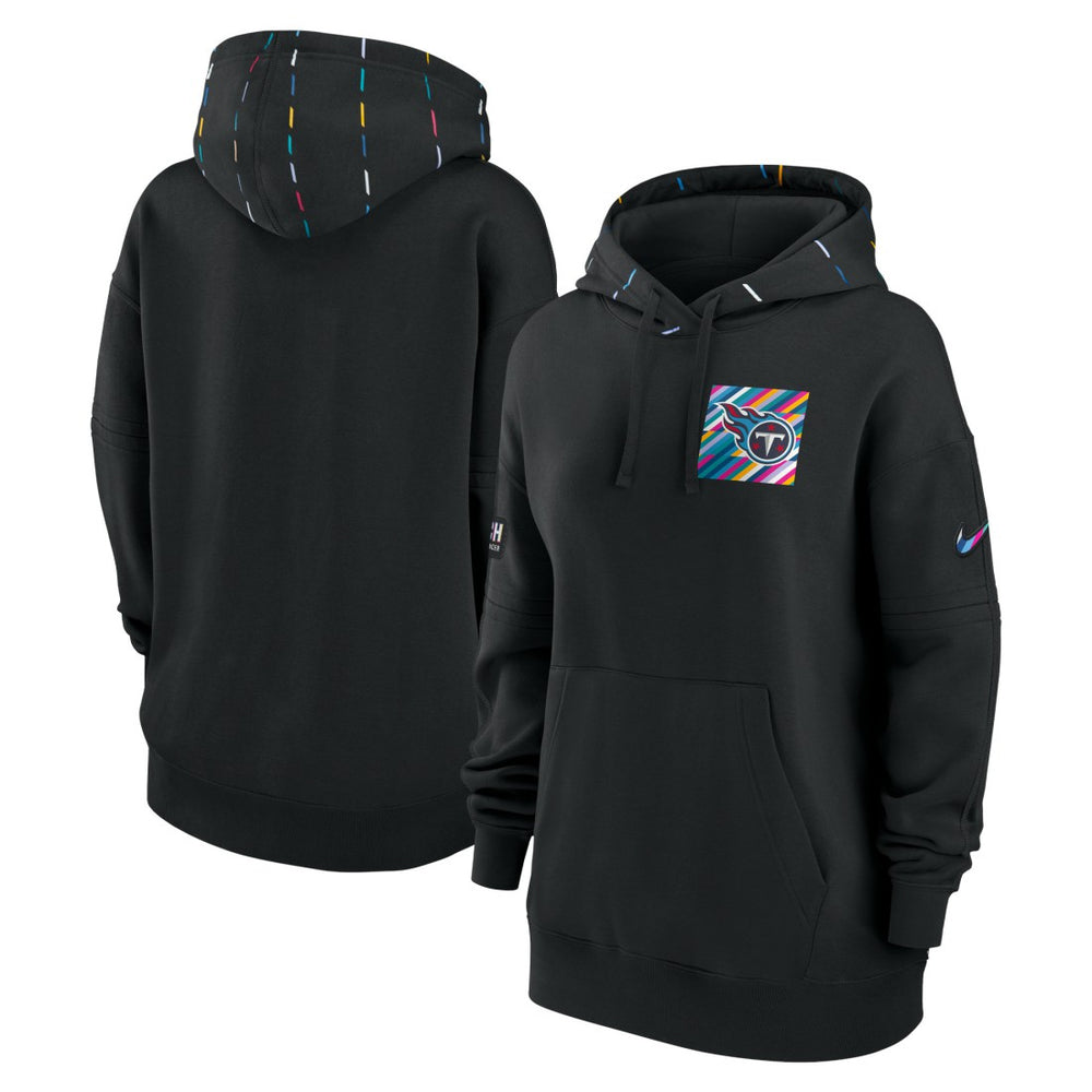 Tennessee Titans Nike Women's 2023 NFL Crucial Catch Club Pullover Hoodie