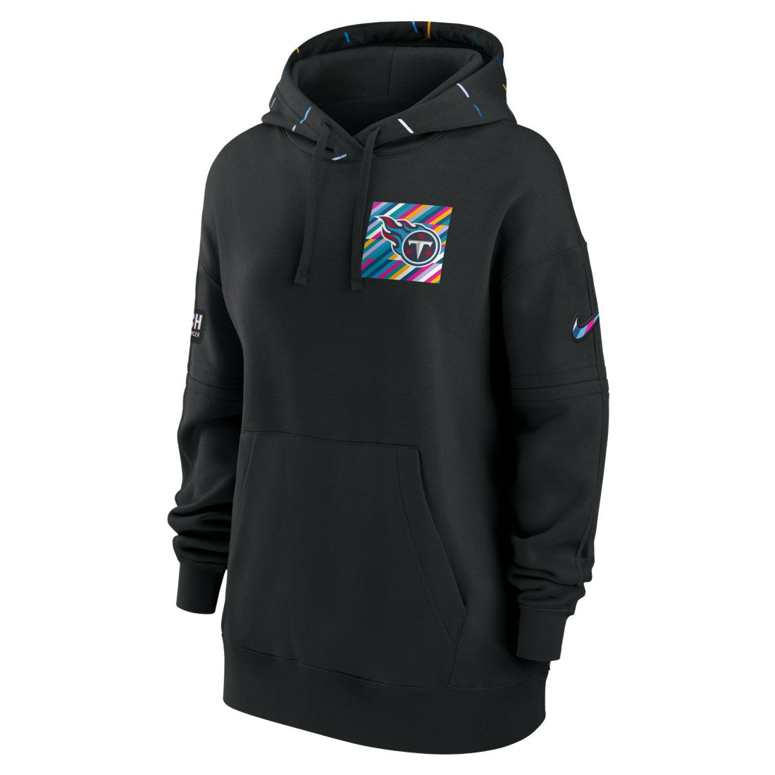 Tennessee Titans Nike Women's 2023 NFL Crucial Catch Club Pullover Hoodie