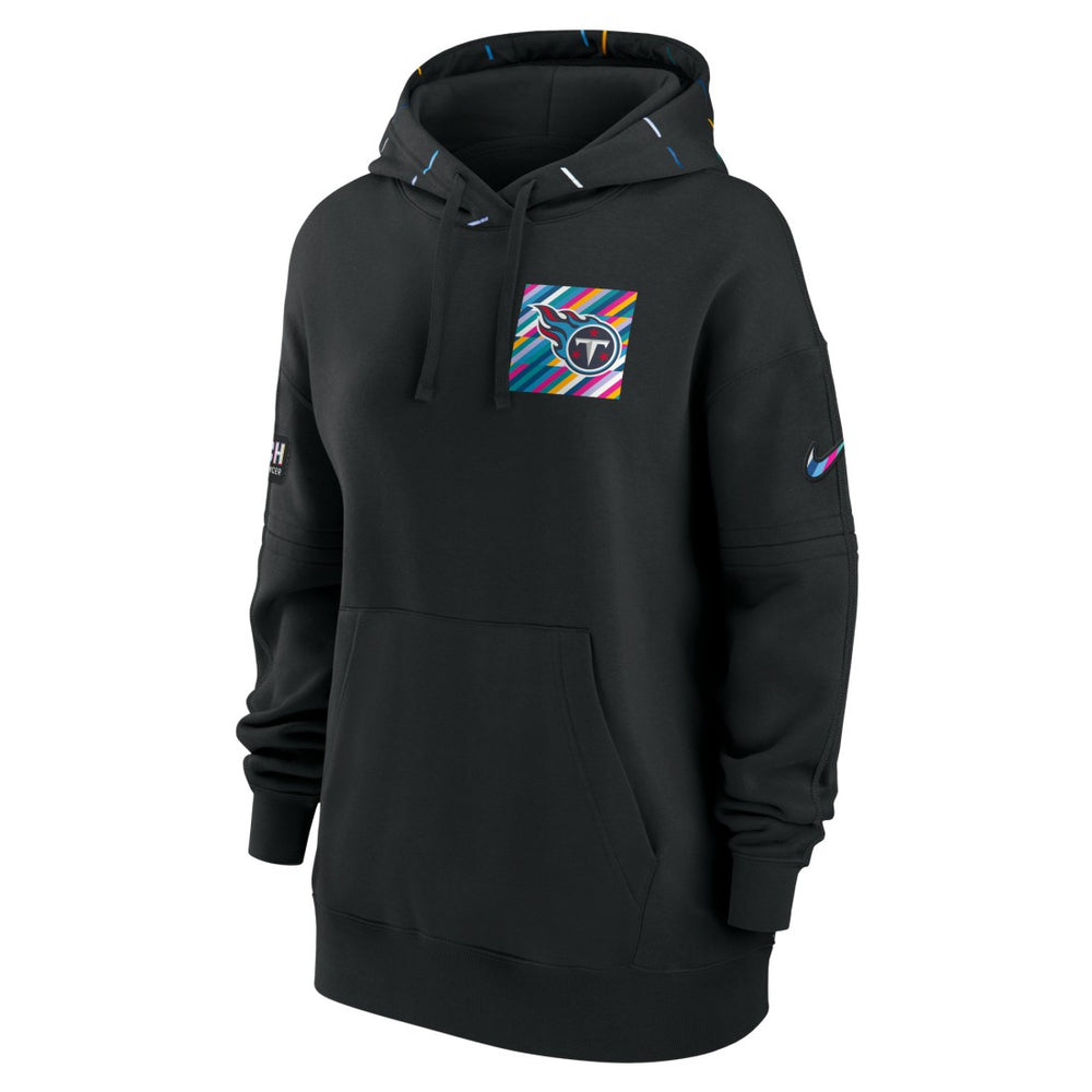 Tennessee Titans Nike Women's 2023 NFL Crucial Catch Club Pullover Hoodie