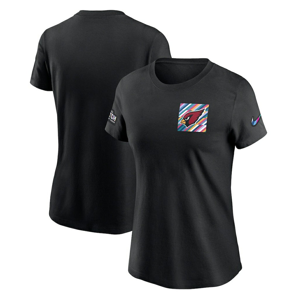 Arizona Cardinals Nike Women's Crucial Catch Sideline Tri-Blend T-Shirt