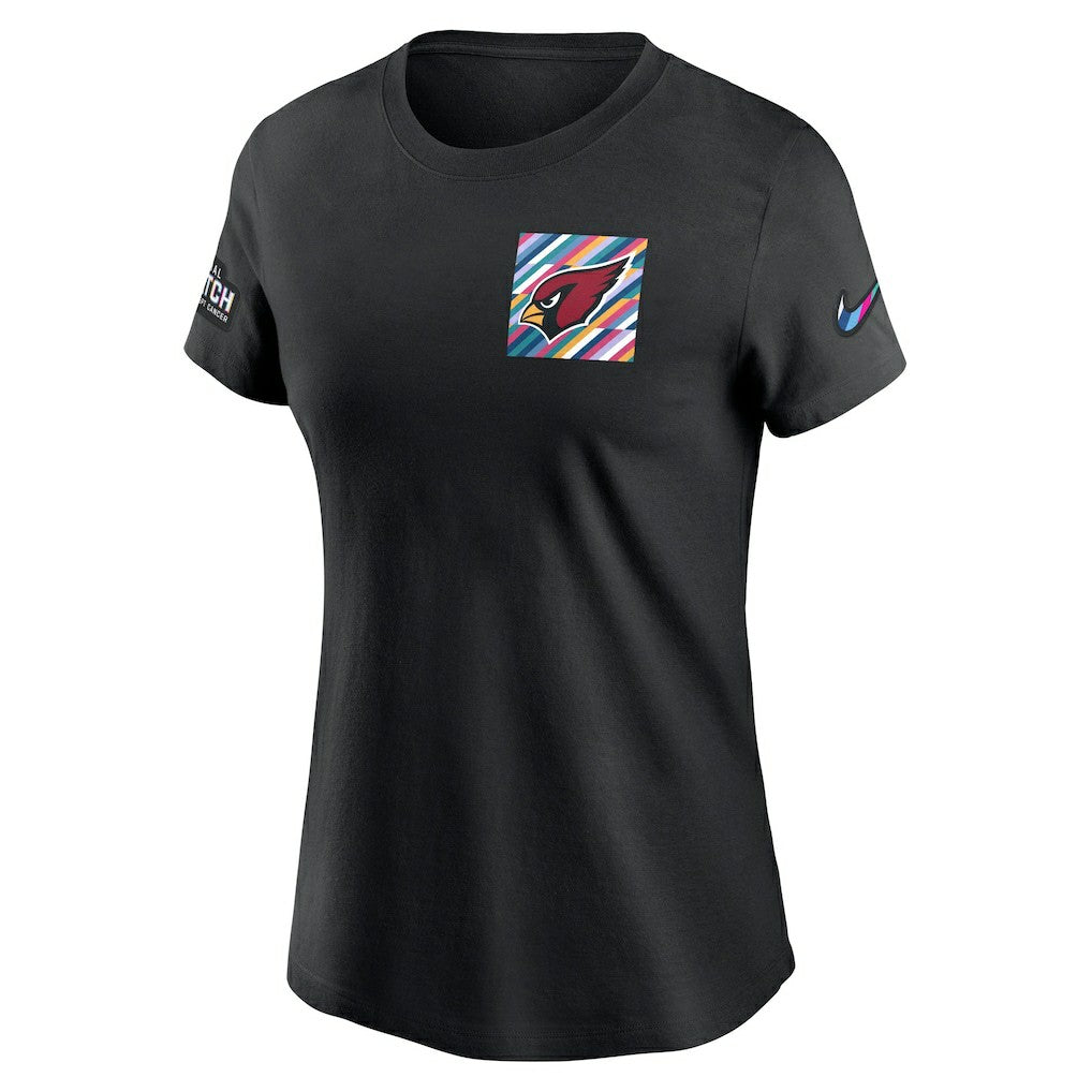 Arizona Cardinals Nike Women's Crucial Catch Sideline Tri-Blend T-Shirt