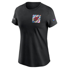 Arizona Cardinals Nike Women's Crucial Catch Sideline Tri-Blend T-Shirt