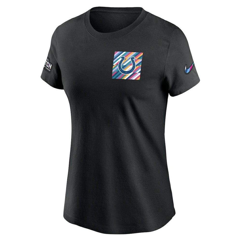 Indianapolis Colts Nike Women's Crucial Catch Sideline Tri-Blend T-Shirt
