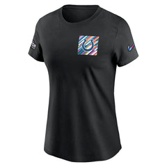 Indianapolis Colts Nike Women's Crucial Catch Sideline Tri-Blend T-Shirt