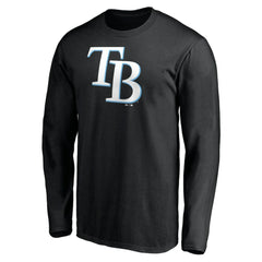 Tampa Bay Rays Official Team Logo Long Sleeve T-Shirt | MLB On Sale