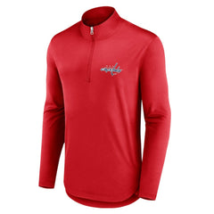 Washington Capitals Fanatics Mock Neck Quarter-Zip Top Discount