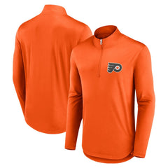 Philadelphia Flyers Fanatics Mock Neck Quarter-Zip Top Online