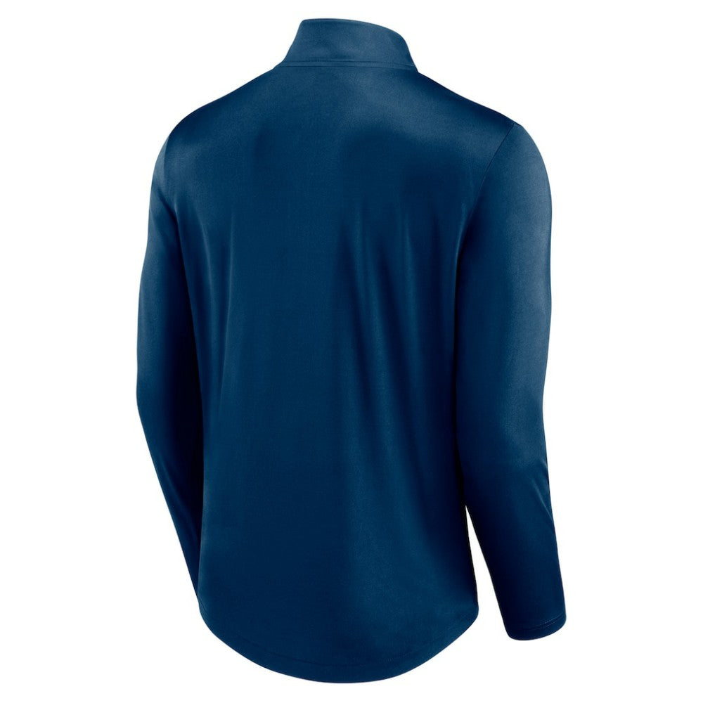 Seattle Kraken Fanatics Mock Neck Quarter-Zip Top Outlet