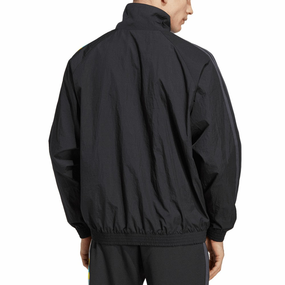 Peter Saville x Manchester United Half-Zip Pullover Jacket – Black - Adidas