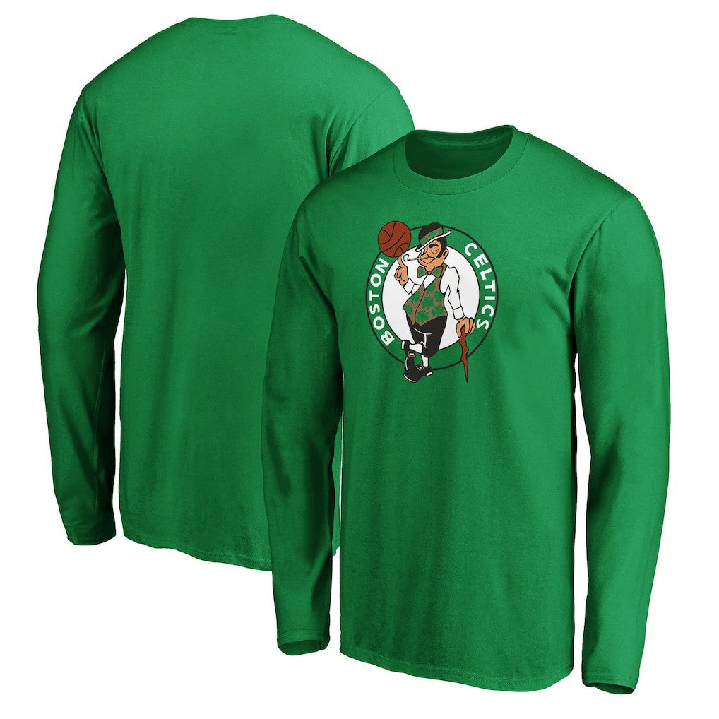 Boston Celtics Primary Team Logo Long Sleeve T-Shirt Discount