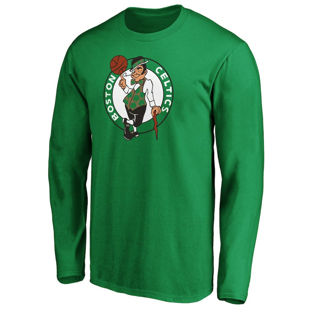 Boston Celtics Primary Team Logo Long Sleeve T-Shirt Discount