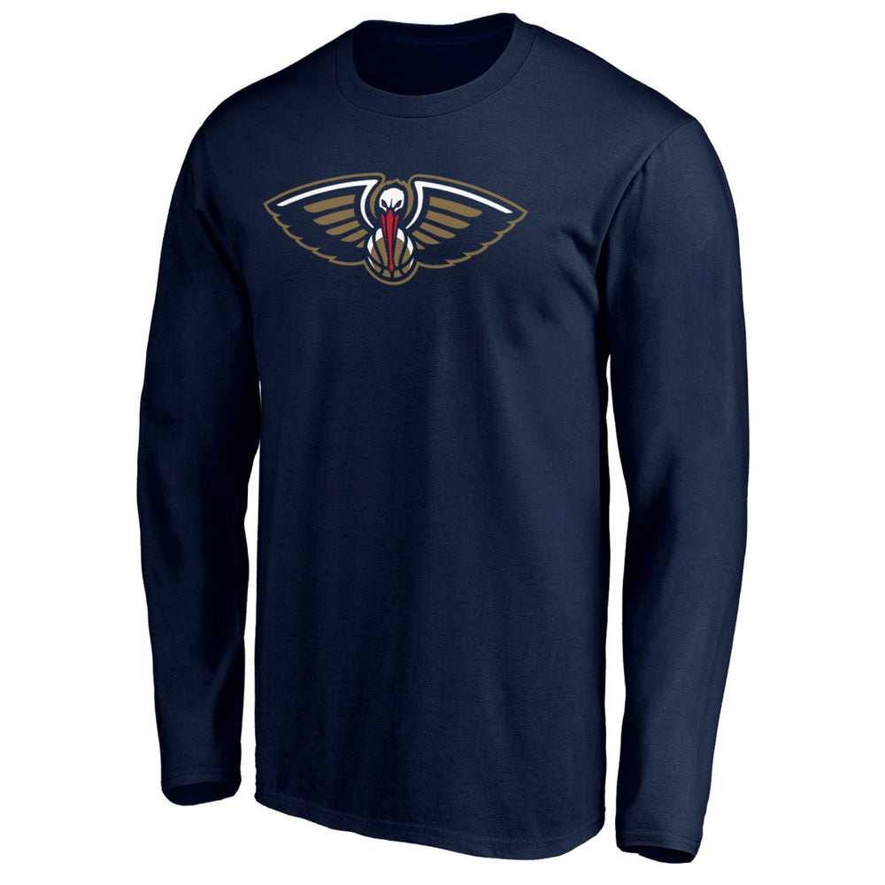 New Orleans Pelicans Primary Team Logo Long Sleeve T-Shirt For Sale