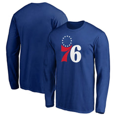 Philadelphia 76ers Primary Team Logo Long Sleeve T-Shirt On Sale