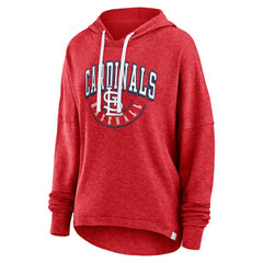 St. Louis Cardinals Fanatics Women's Luxe Pullover Hoodie | MLB Near me