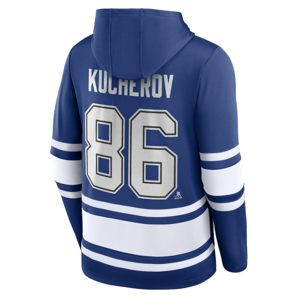 Nikita Kucherov Tampa Bay Lightning Fanatics Name & Number Lace-Up Pullover Hoodie On Sale
