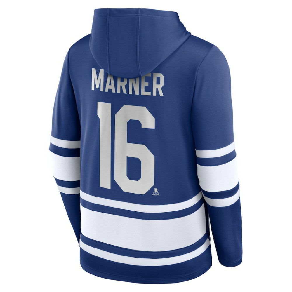 Mitch Marner Toronto Maple Leafs Fanatics Name & Number Lace-Up Pullover Hoodie Discount