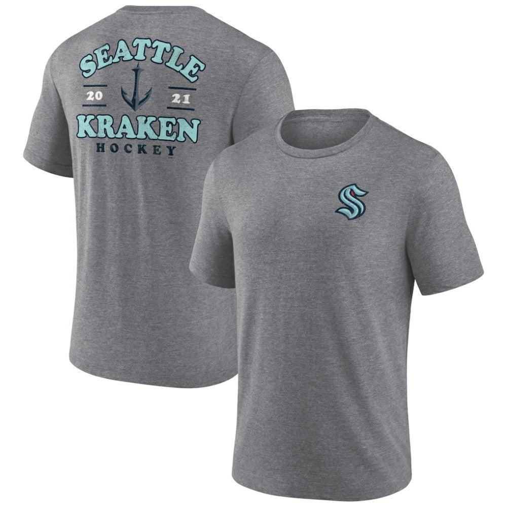 Seattle Kraken Fanatics Winger Tri-Blend T-Shirt Discount