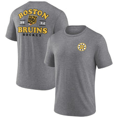 Boston Bruins Fanatics Winger Tri-Blend T-Shirt Discount