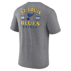 St. Louis Blues Fanatics Winger Tri-Blend T-Shirt Discount