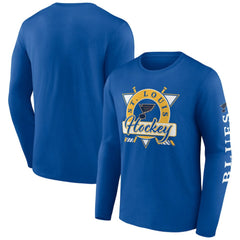 St. Louis Blues Fanatics Rinkside Long Sleeve T-Shirt Sale