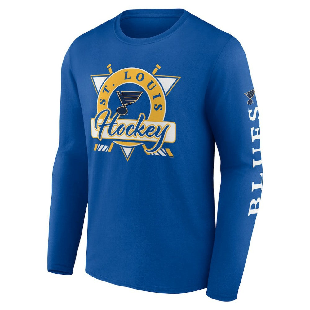 St. Louis Blues Fanatics Rinkside Long Sleeve T-Shirt Sale