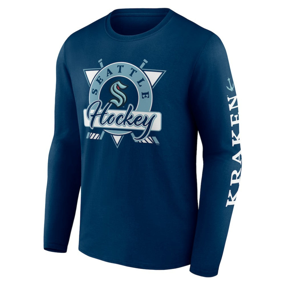 Seattle Kraken Fanatics Rinkside Long Sleeve T-Shirt Outlet