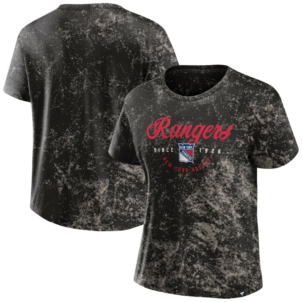 New York Rangers Fanatics Women's Breakaway T-Shirt Outlet